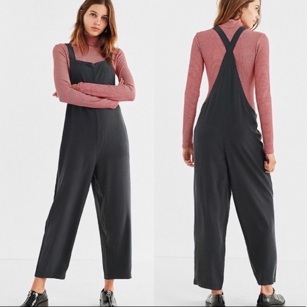 NWT UO Tania Shapeless Tencel Overalls